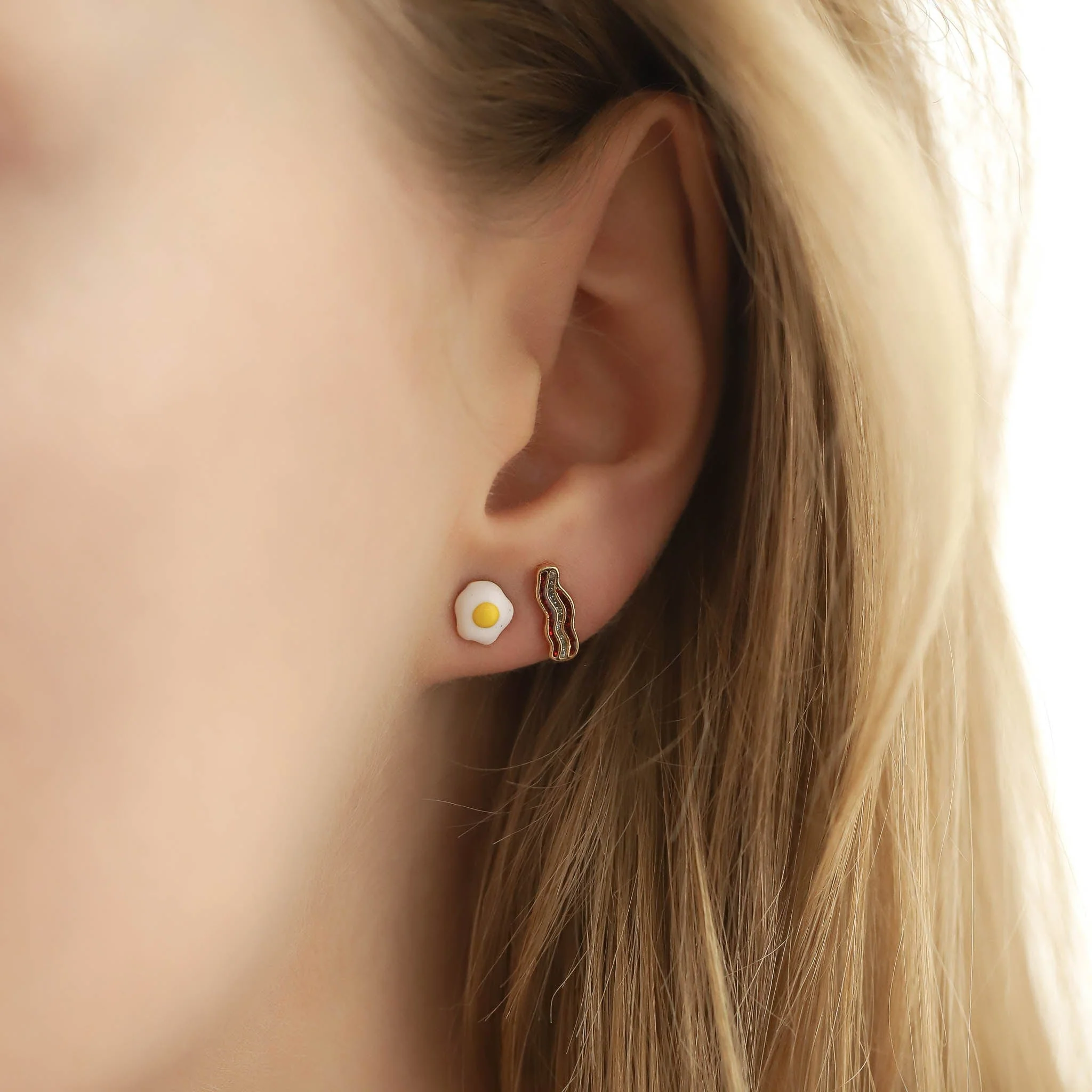Bacon and Egg Studs - Image 2