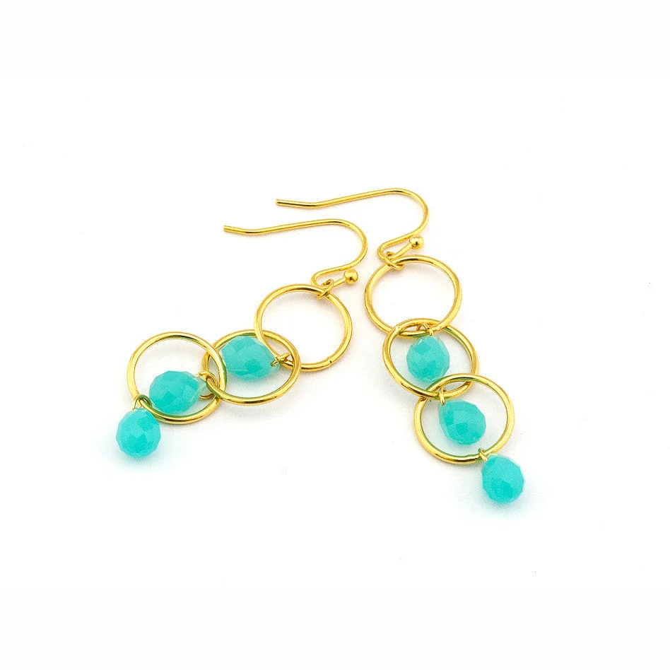 Circle Drop Earring - Image 8