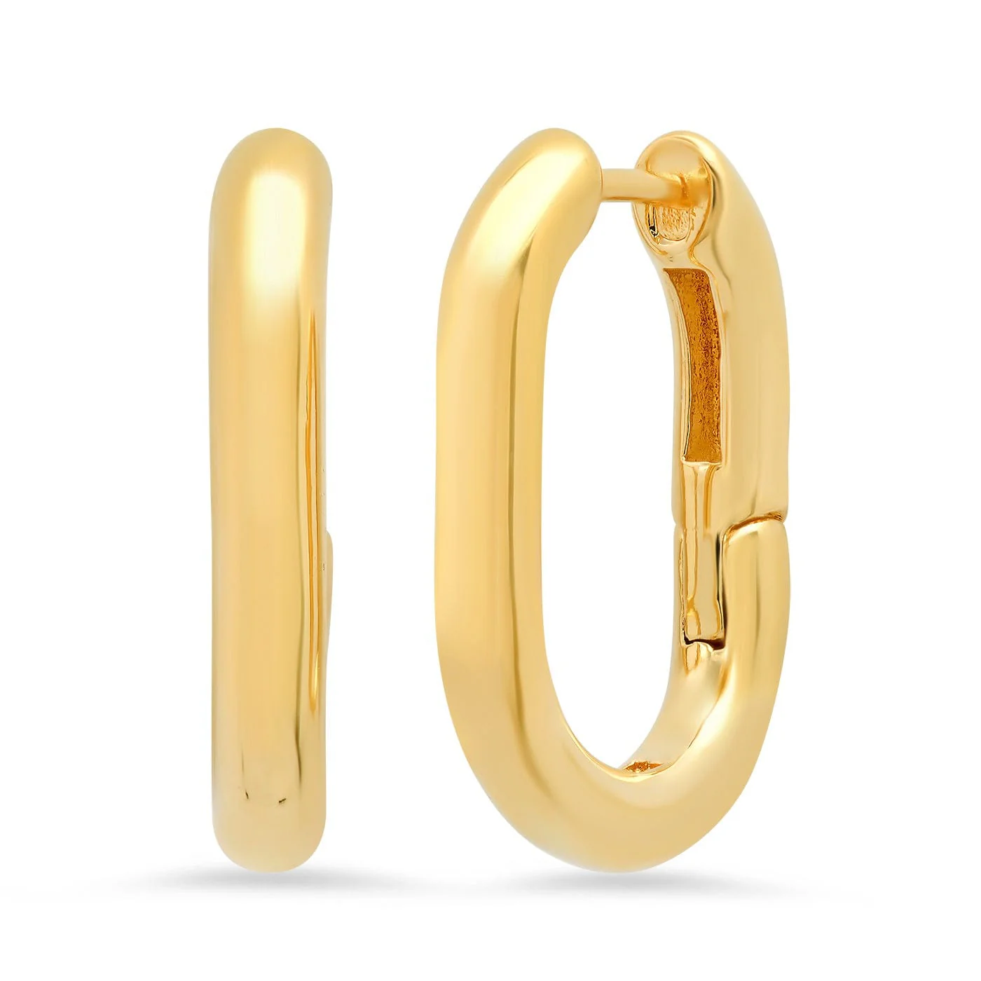 Oval Hoop | 18mm