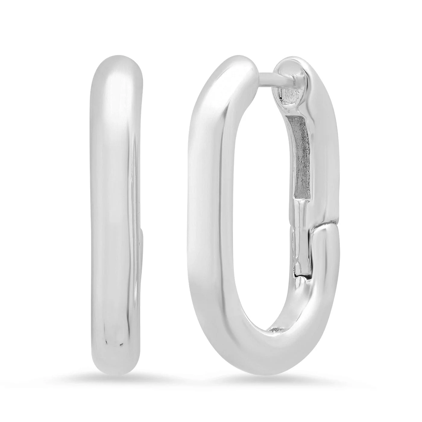 Oval Hoop | 18mm - Image 2