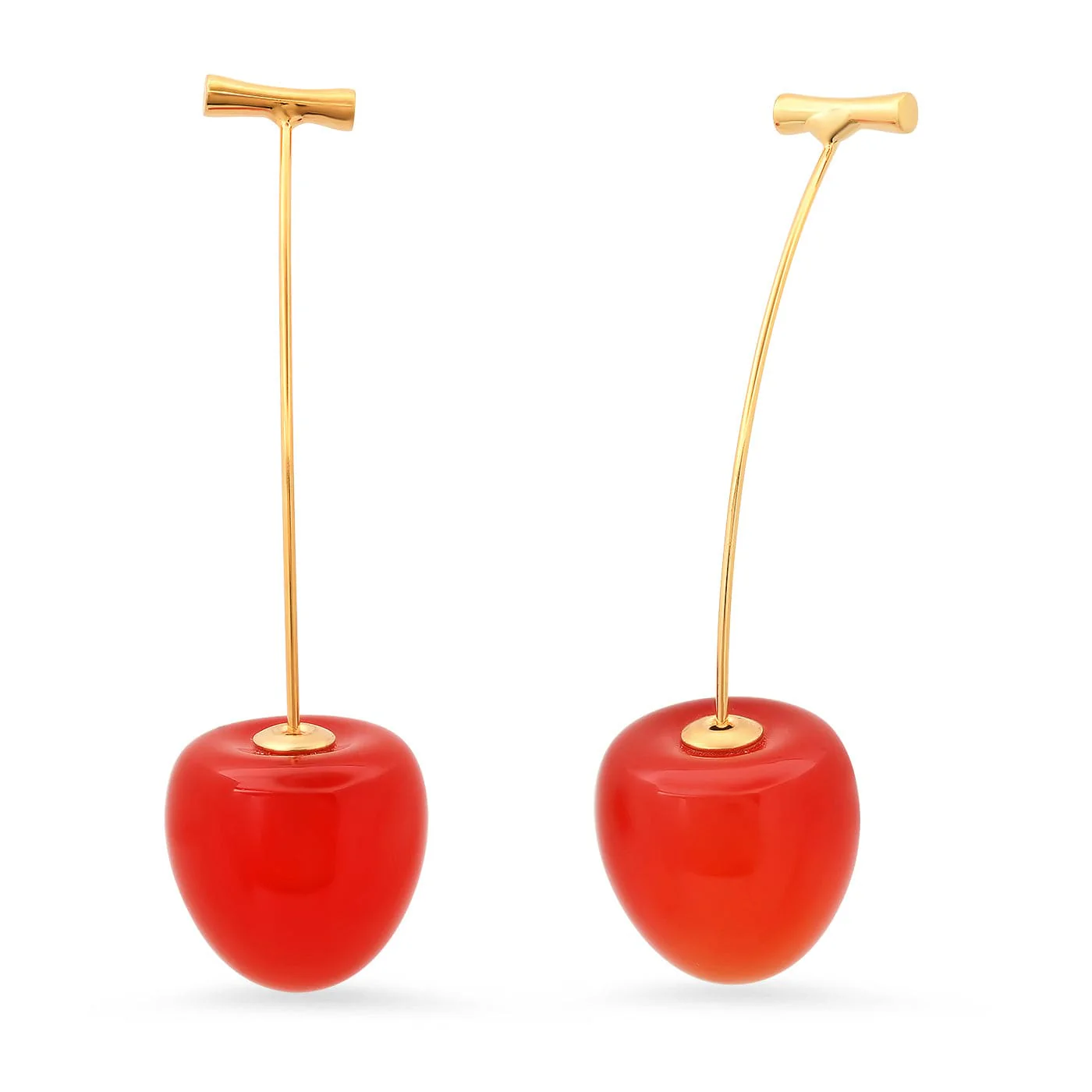 Sweet Cherry Drop Earrings - Image 4