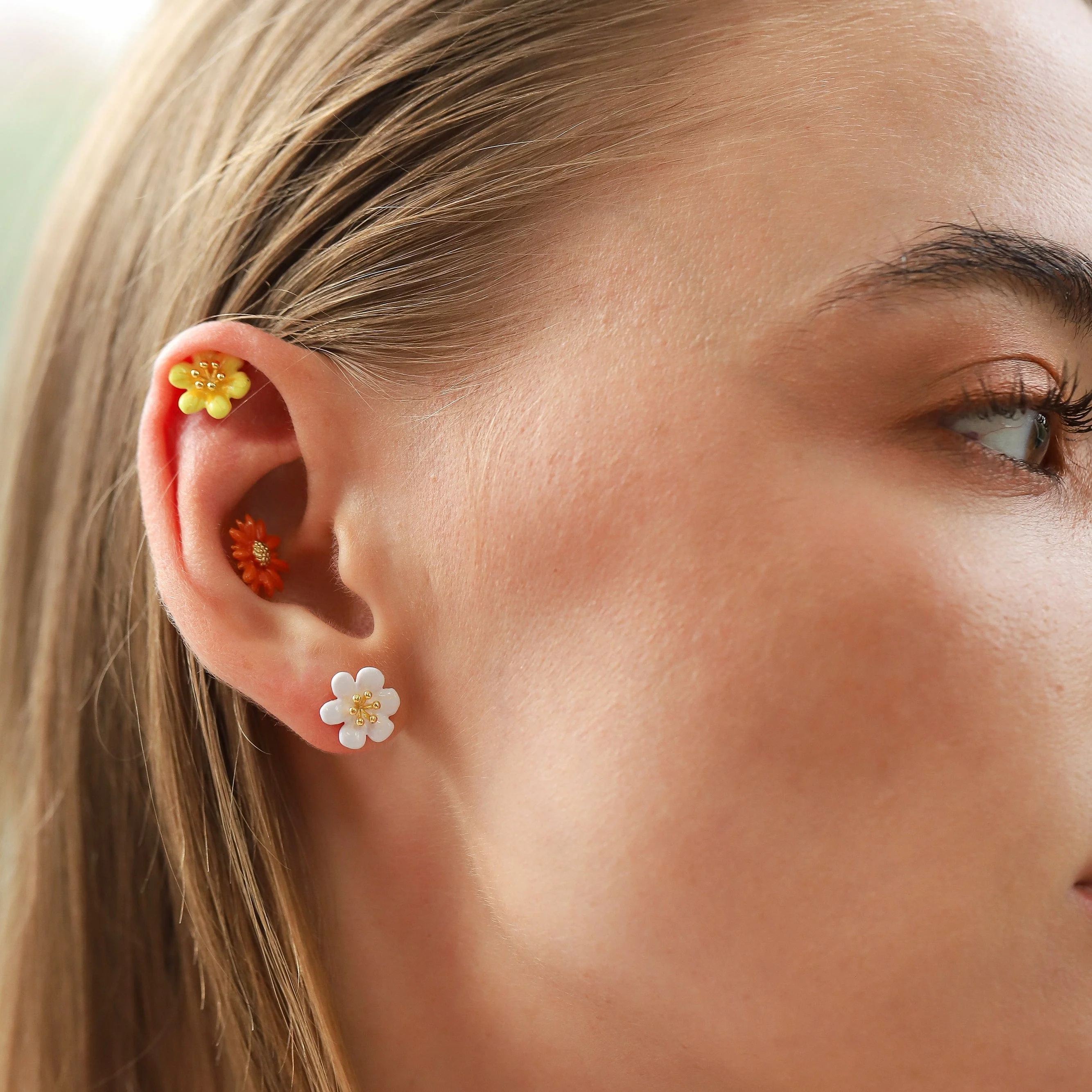 Gerbera Daisy Studs - Image 2