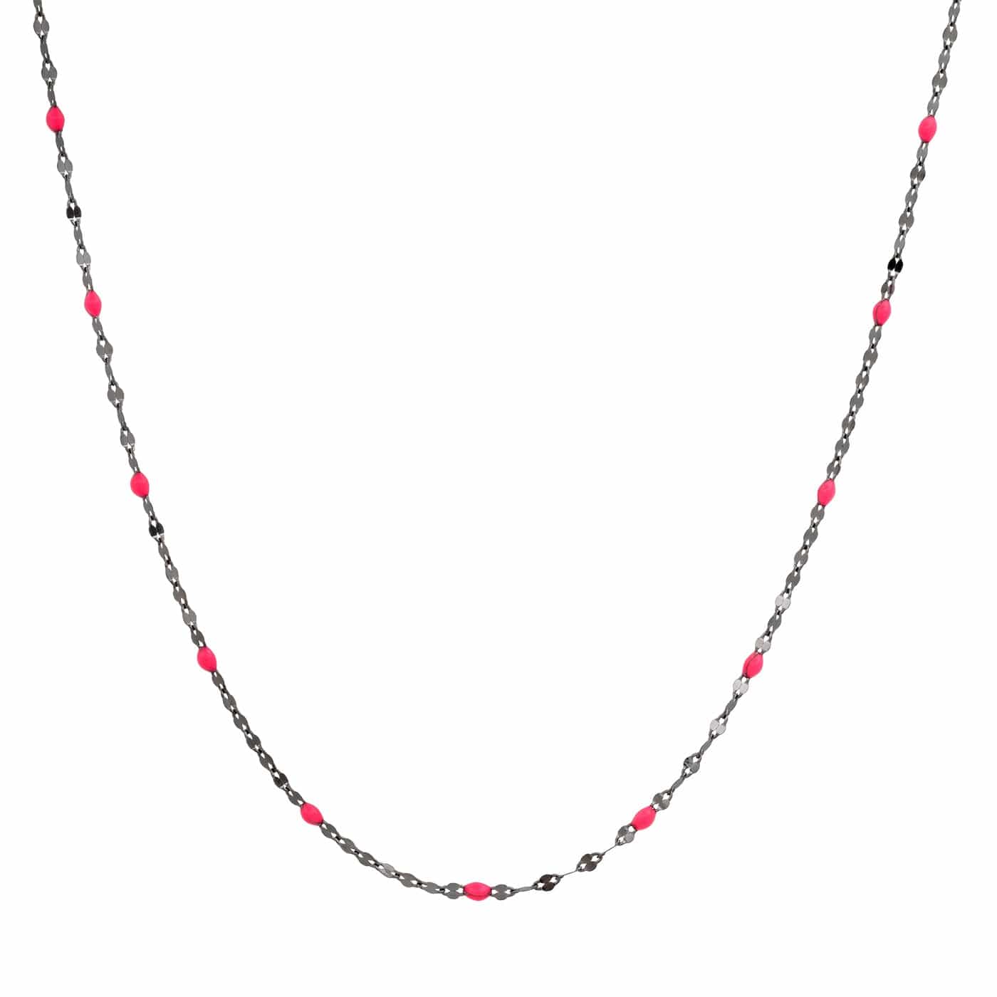 Gold Vermeil Sparkle Chain with Enamel Stations - Image 4