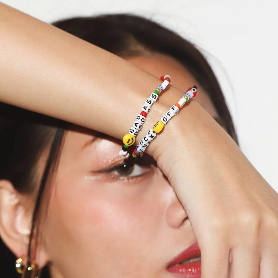 Handmade F*$K OFF Bracelet - Image 3