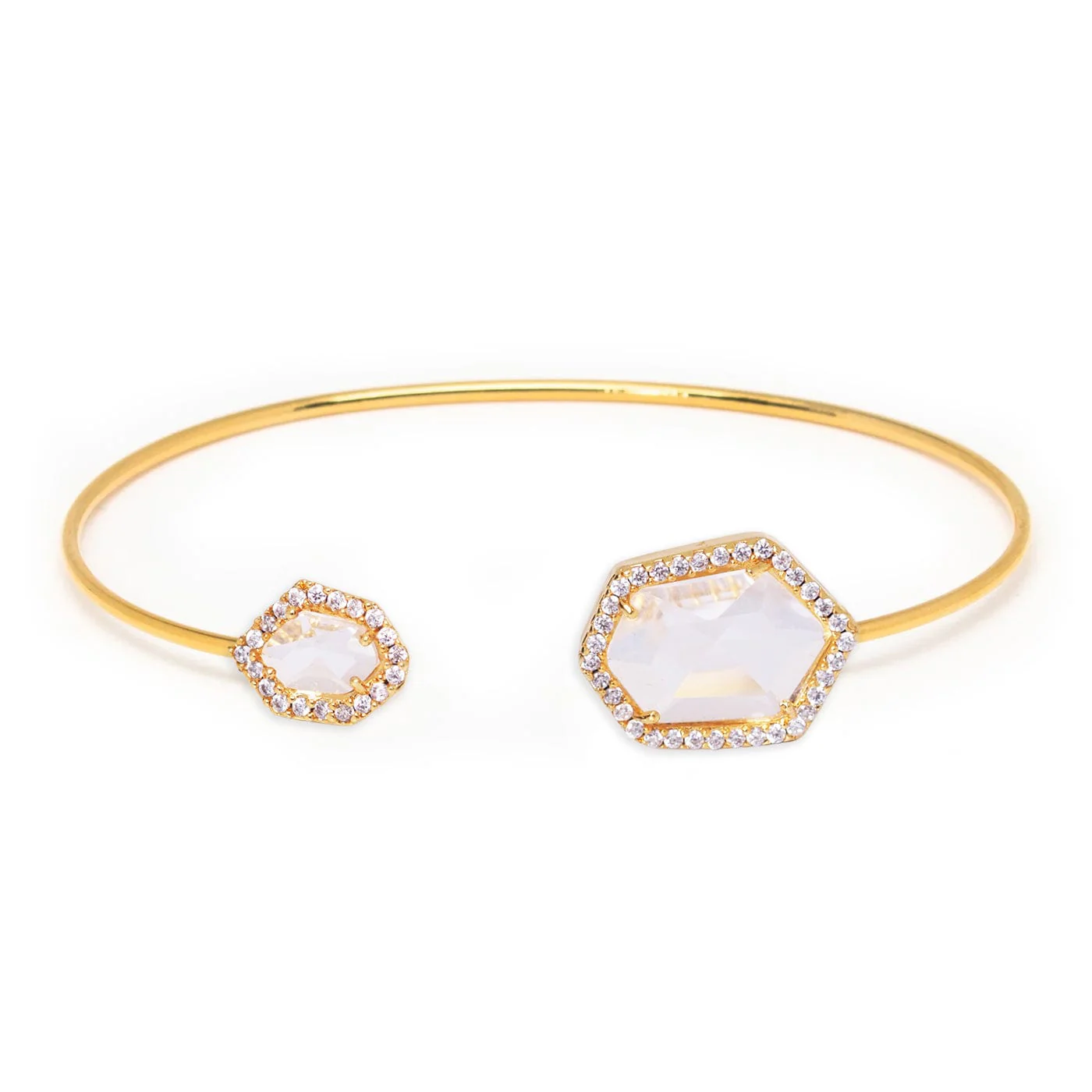 Hex Open Bracelet - Image 6