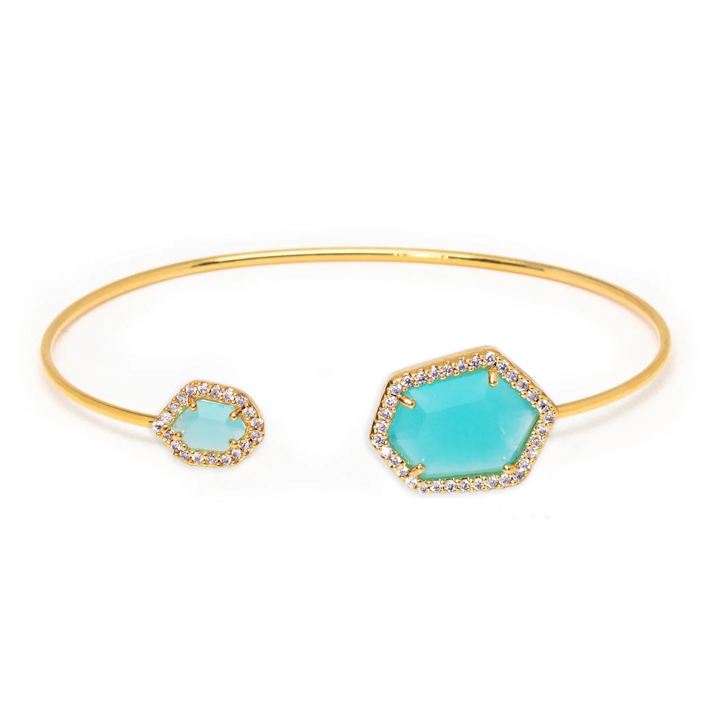 Hex Open Bracelet - Image 7