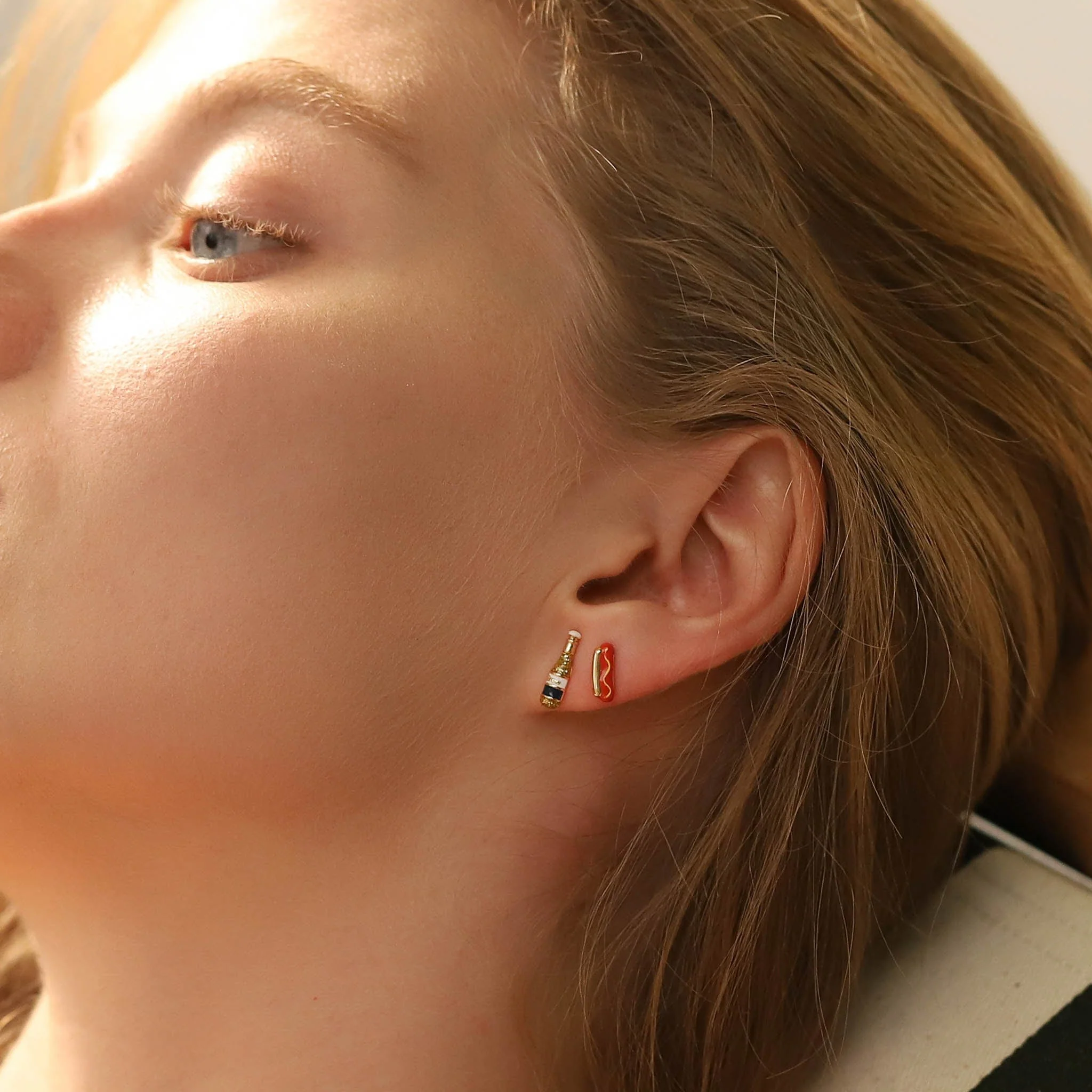 Hot Dog and Beer Studs - Image 2