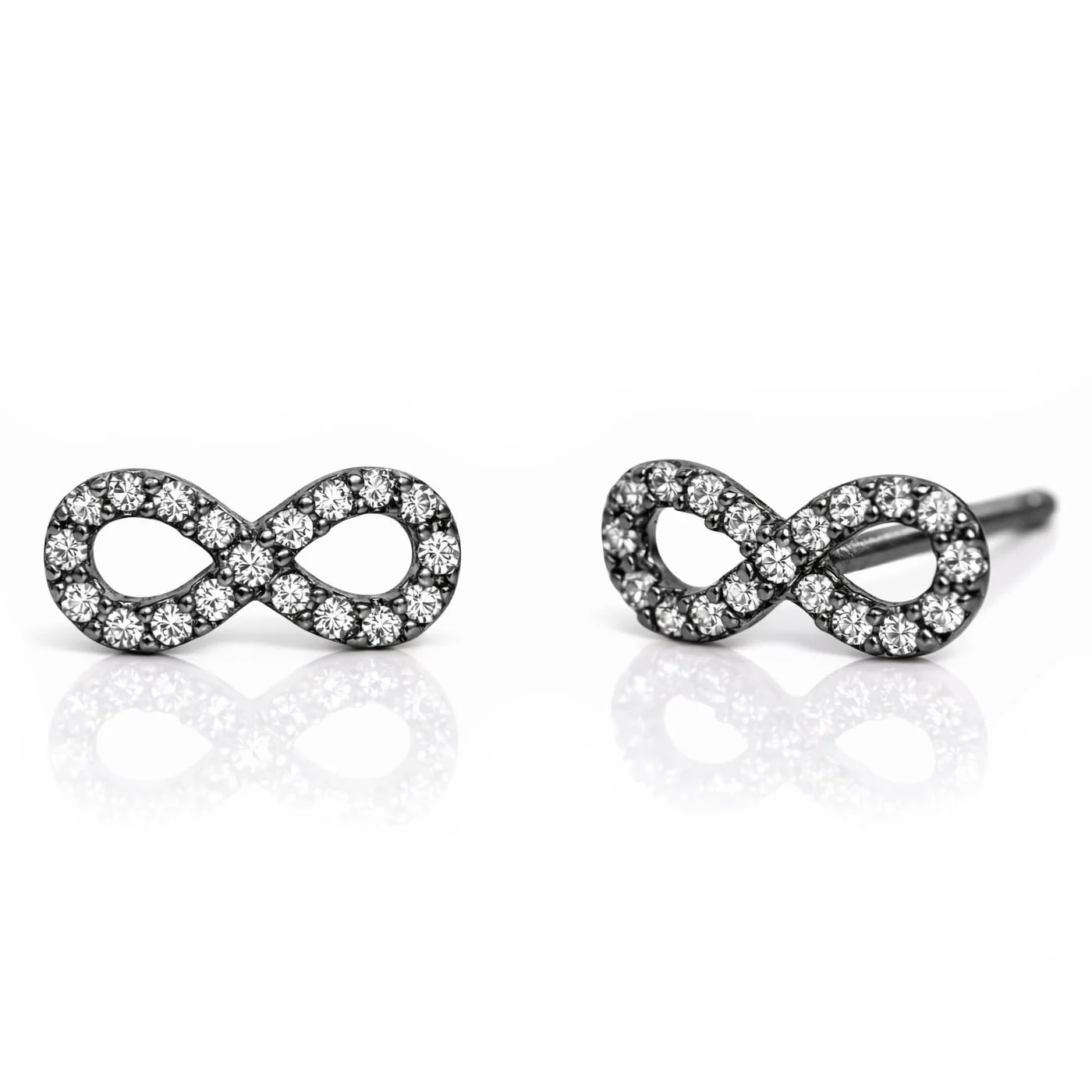 Mini Infinity Earrings - Image 2