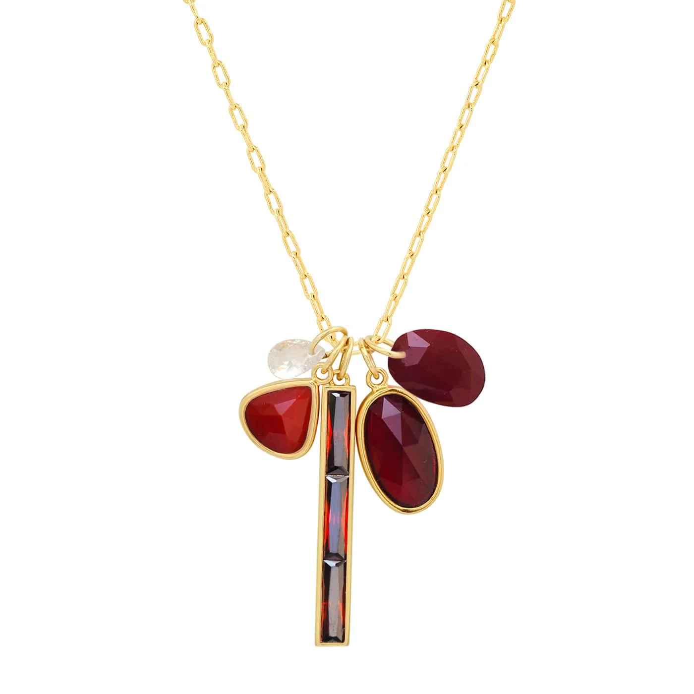 Birthstone Charm Necklace - Image 15