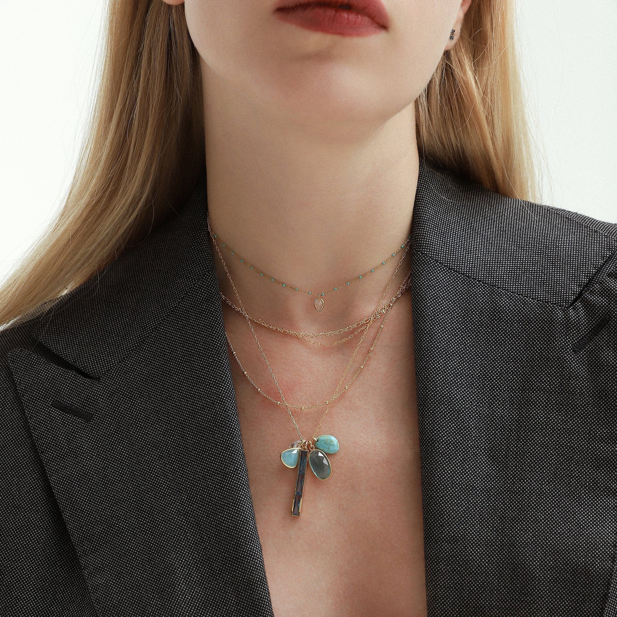Birthstone Charm Necklace - Image 6