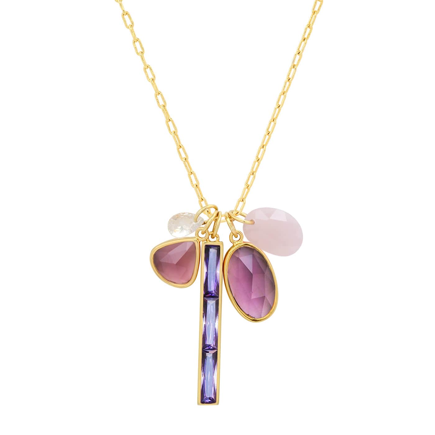 Birthstone Charm Necklace - Image 7