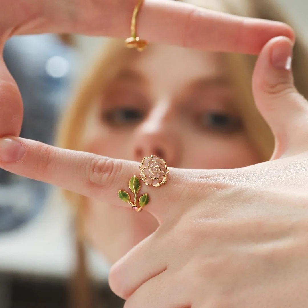Rose Open Ring - Image 2