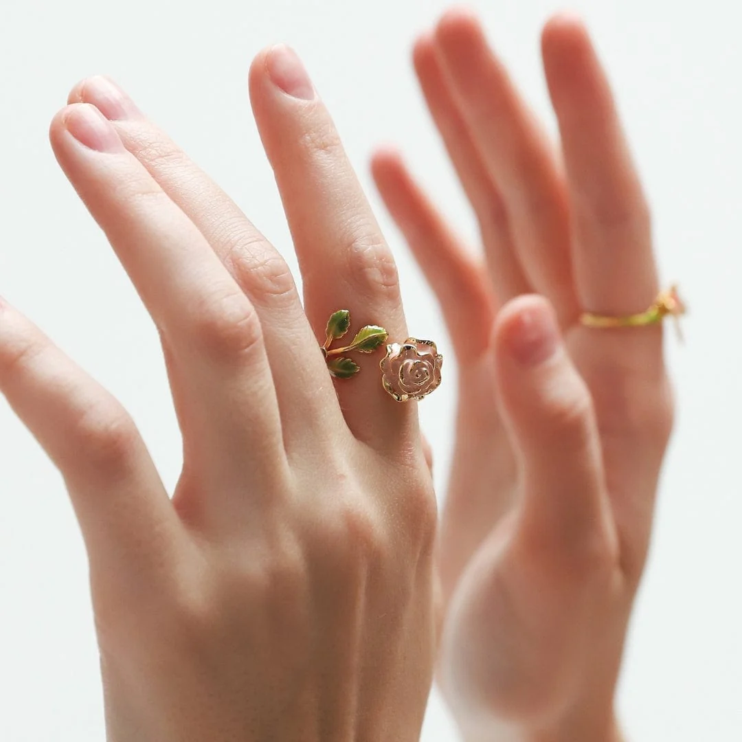Rose Open Ring - Image 3