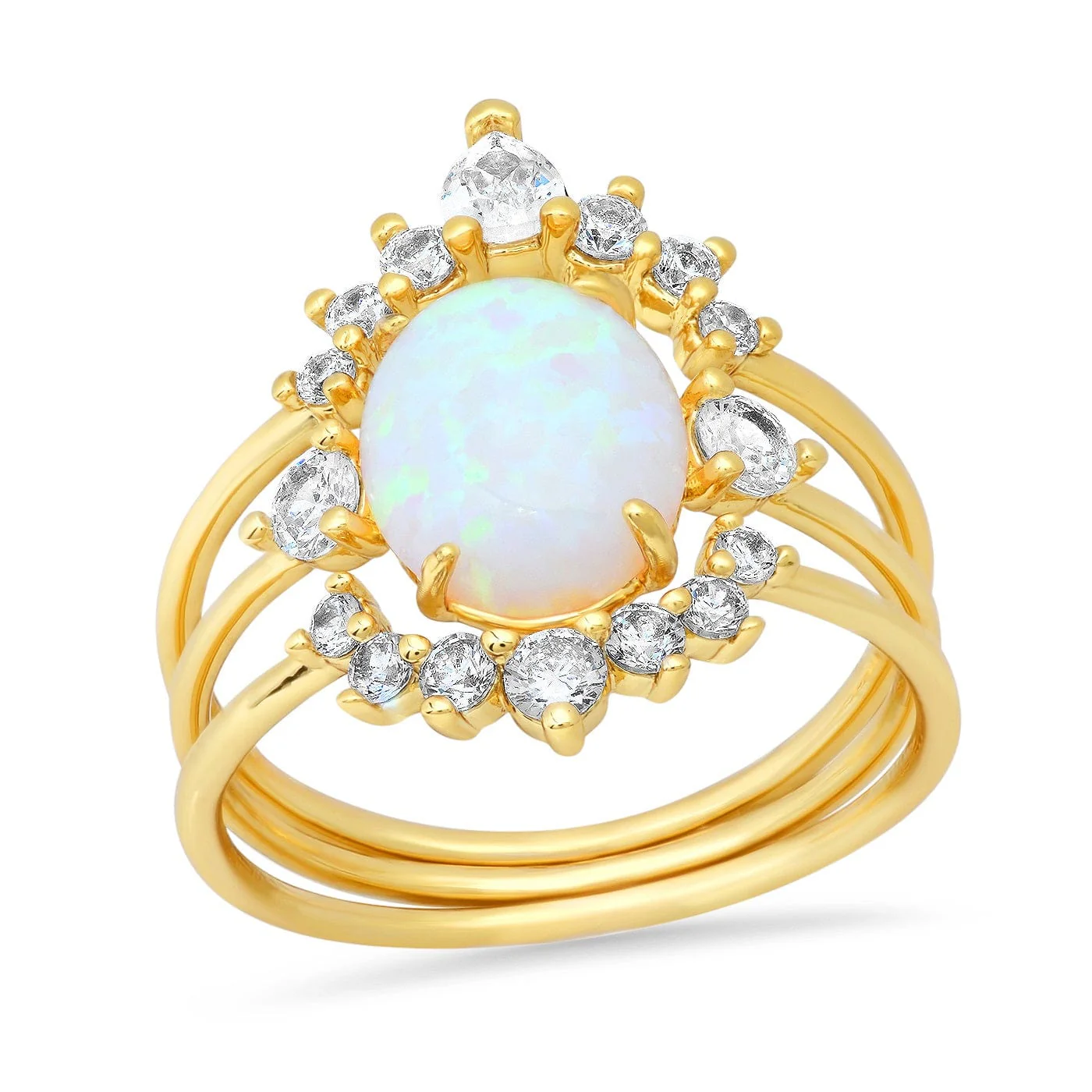 Vintage Birthstone Ring Set - Image 14