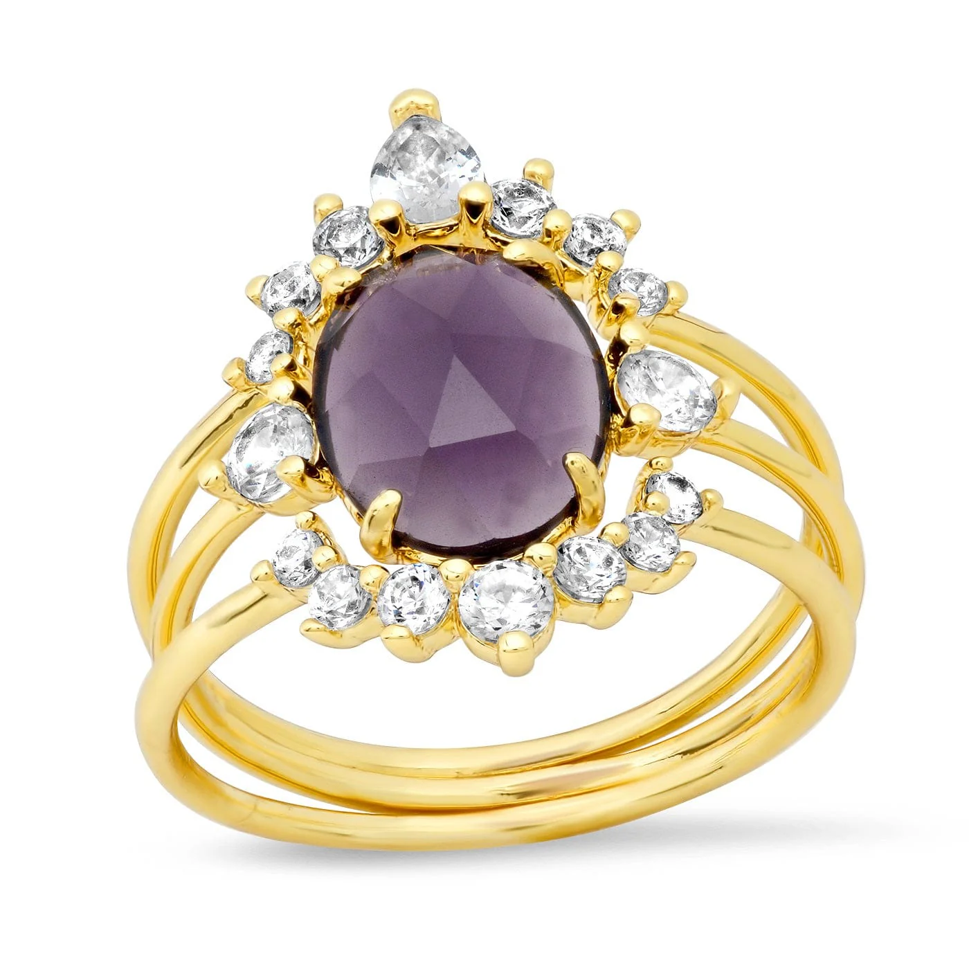 Vintage Birthstone Ring Set - Image 5