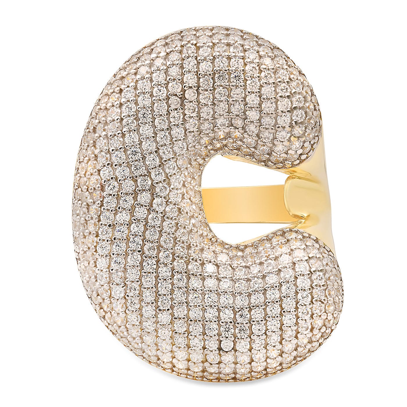 Twinkling Monogram Ring - Image 3