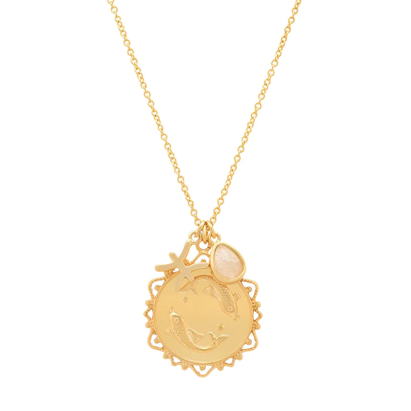 Zodiac Charm Necklace - Image 3